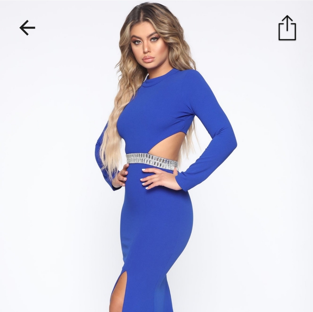 Fashion Nova Hollywood Gala Maxi Dress